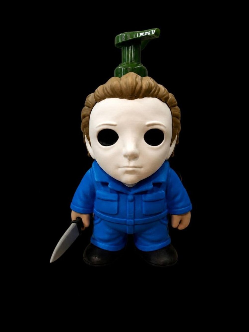 Halloween Horror Michael Myers Soap Holder Base – Fits Bath & Body Works Foaming